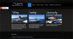 Desktop Screenshot of byronbaydeepseafishingclub.com